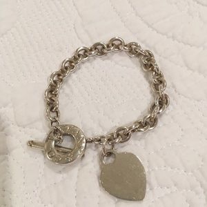 Tiffany heart bracelet